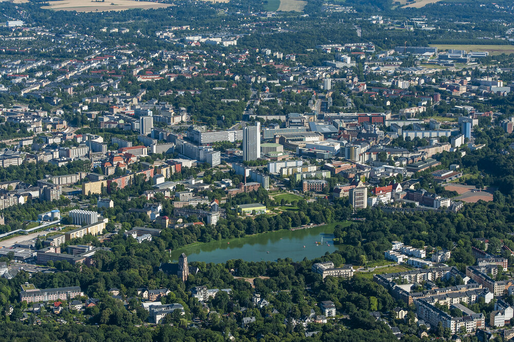 Luftbild Stadt Chemnitz