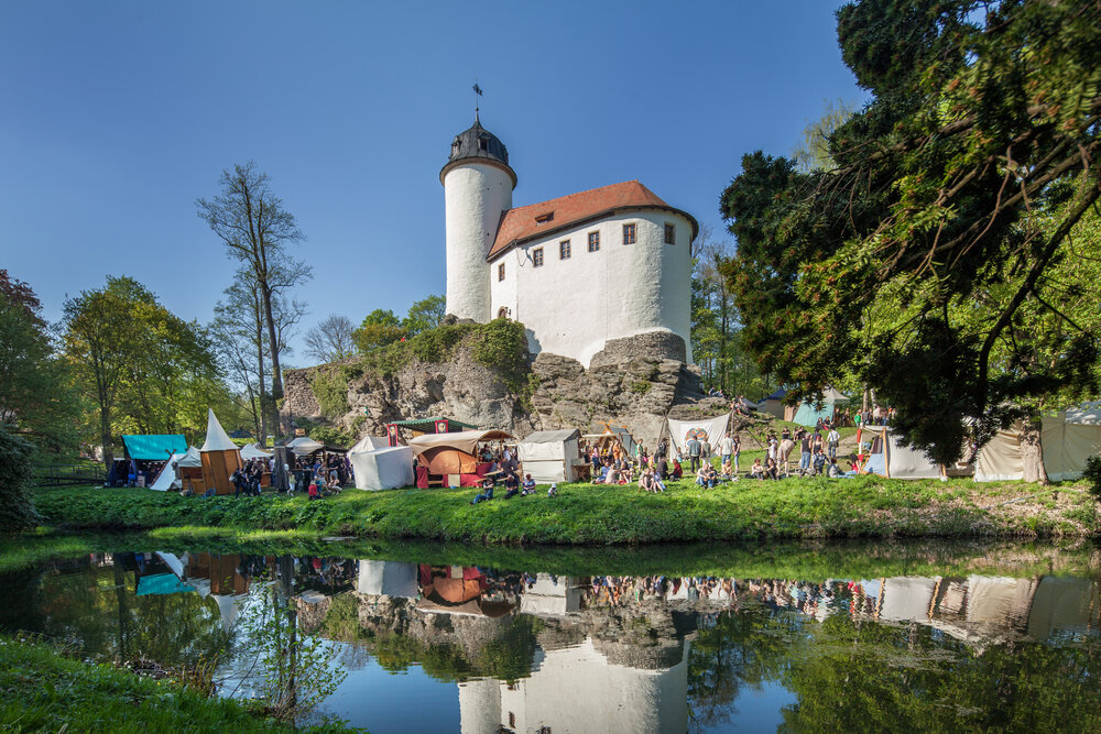 Die Burg Rabenstein ist die kleinste Burg Sachsens