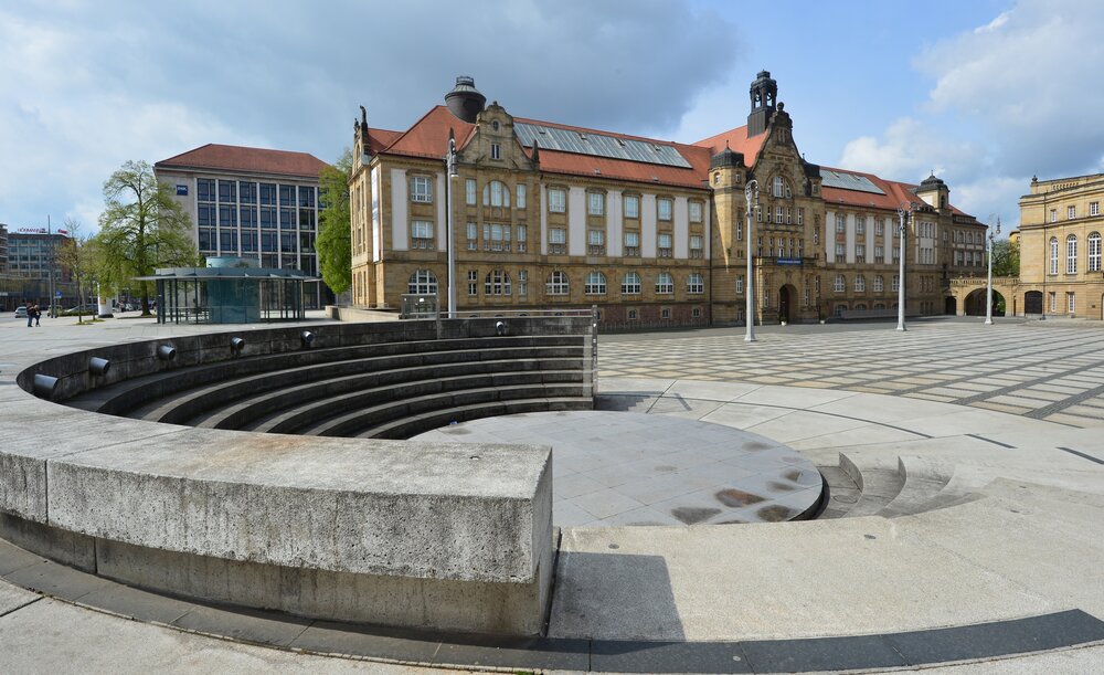 Innenstadt: Durch seine Sanierung mit Städtebaufördergeldern bietet das König-Albert-Museum den angemessenen Rahmen für die Präsentationen der Kunstsammlungen Chemnitz.