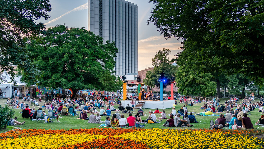 Parksommer in Chemnitz