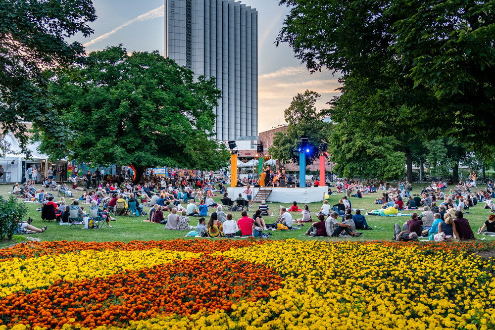 Parksommer in Chemnitz