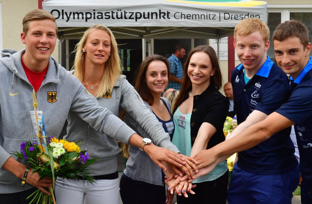 Verabschiedung der Chemnitzer Olympiateilnehmer 2016 in Rio / Wolfgang Schmidt