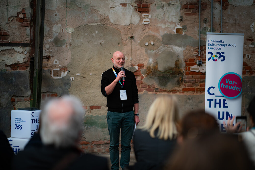 Referat von Stefan Schmidtke bei der 40 Jahre ECoC Konferenz in Chemnitz  (2025)