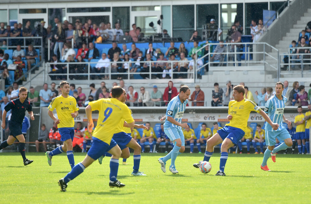 Drittligist Chemnitzer FC spielt in der 2016 eröffneten Community4you Arena /Foto: Kristin Schmidt