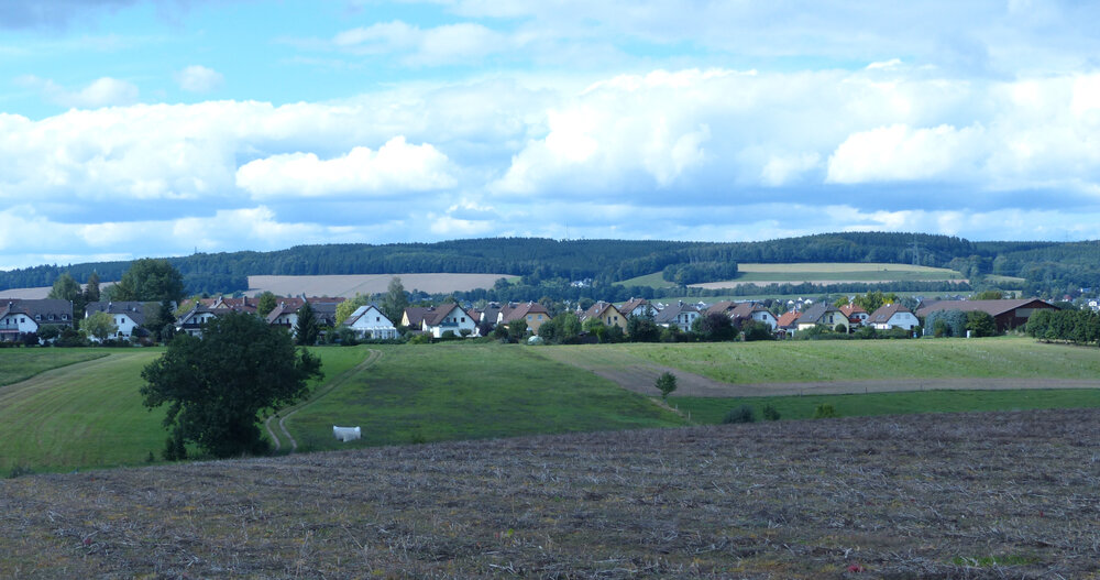 Blick über den Ort.