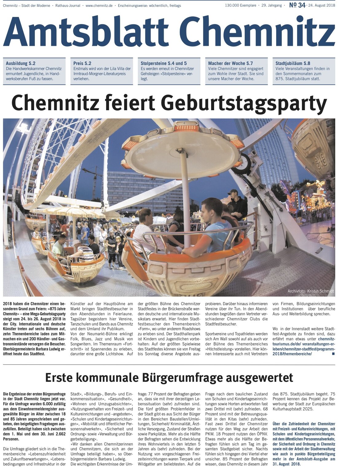 Titelbild Amtsblatt