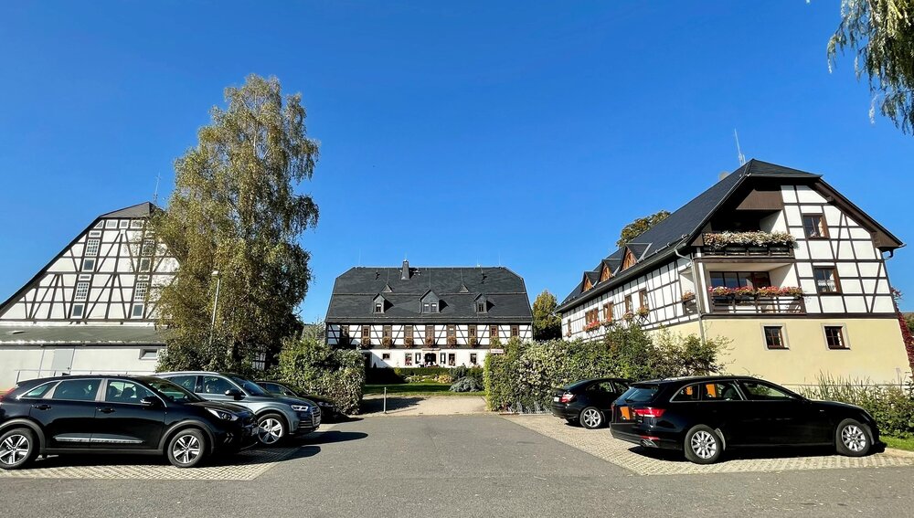 Der Folkorehof in Grüna.