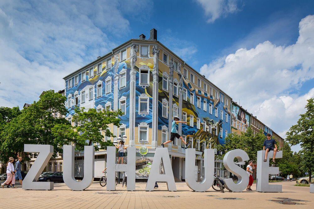 Zuhause auf dem Brühl