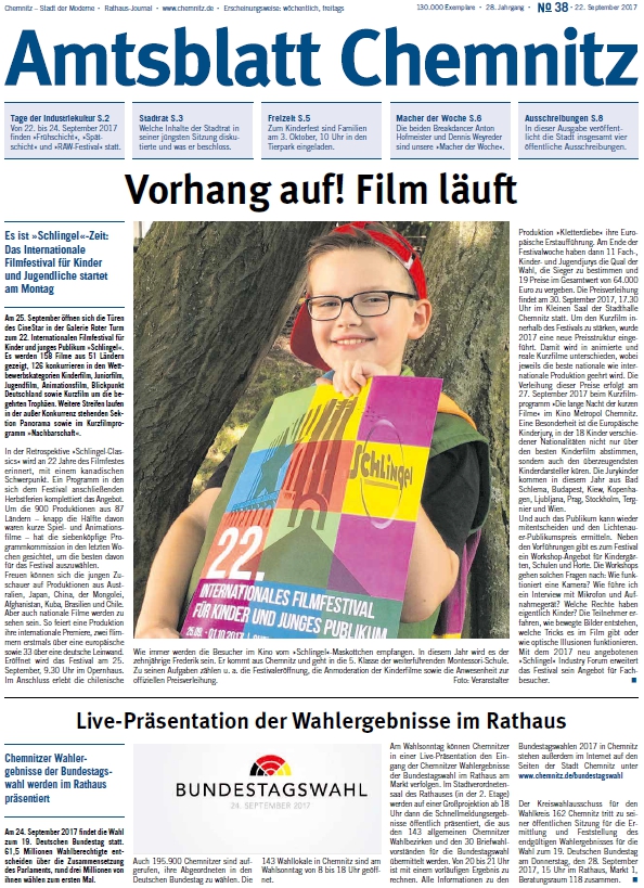 Titelbild Amtsblatt
