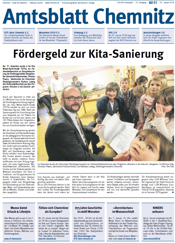 Titelbild Amtsblatt