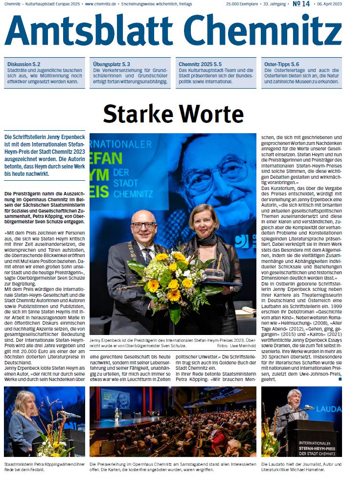 Titel 14. Ausgabe 2023