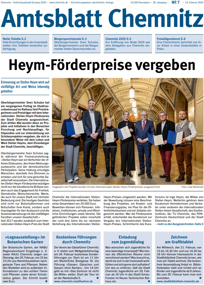 Titelbild Ausgabe 7/2024