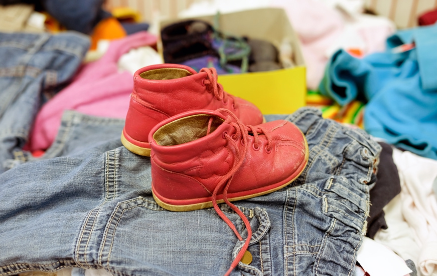 Gefundene Babyschuhe