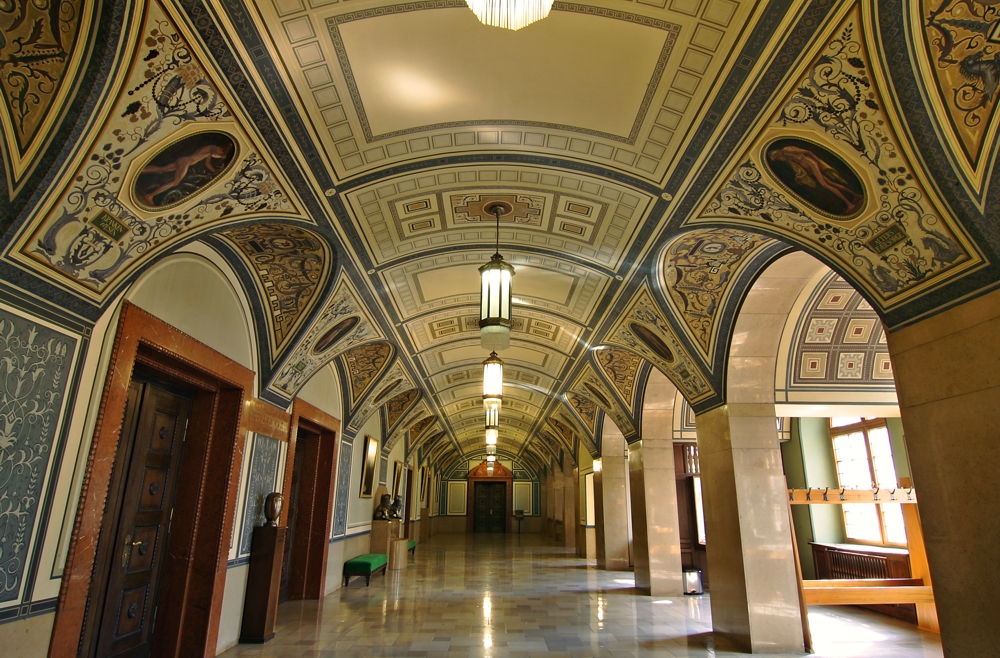 Wandelhalle im Neuen Rathaus