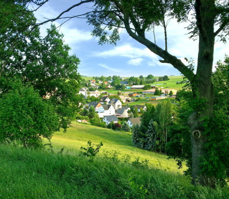 Blick auf Klaffenbach