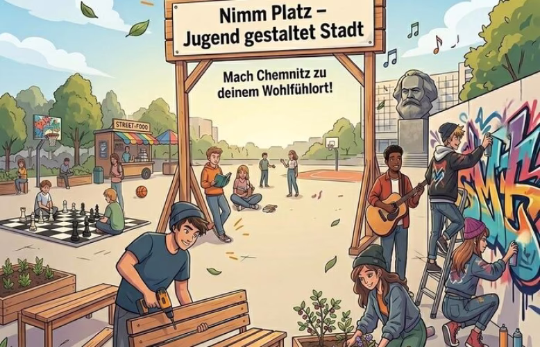 &bdquo;Nimm Platz&ldquo; &ndash; Junge Menschen gestalten ihre Stadt