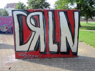 Graffiti-Übungsfläche im Konkordiapark