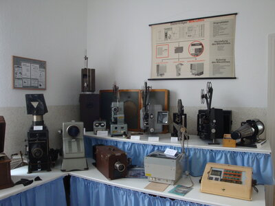 Blick in die Räumlichkeiten des Ebersdorfer Schulmuseums