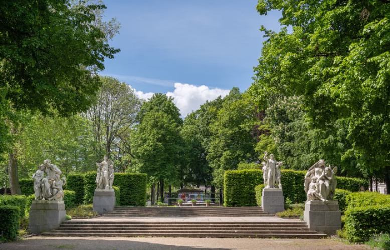 Leuchtbrunnen im Schlo&szlig;teichpark muss repariert werden