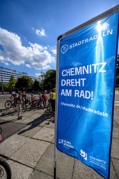 STADTRADELN-Fahne