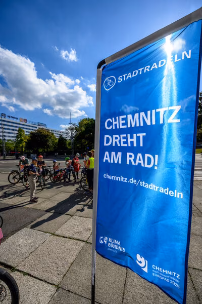 STADTRADELN-Fahne