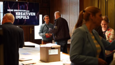 Das Team der Kulturhauptstadt Europas Chemnitz 2025 stellte sich und die Projekte vor.