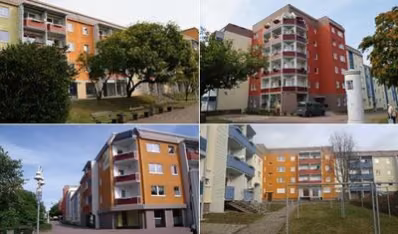 Plattenbau auf dem südlichen Sonnenberg