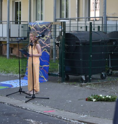 Schülerin der Montessori-Oberschule würdigte Siegfried Lässig