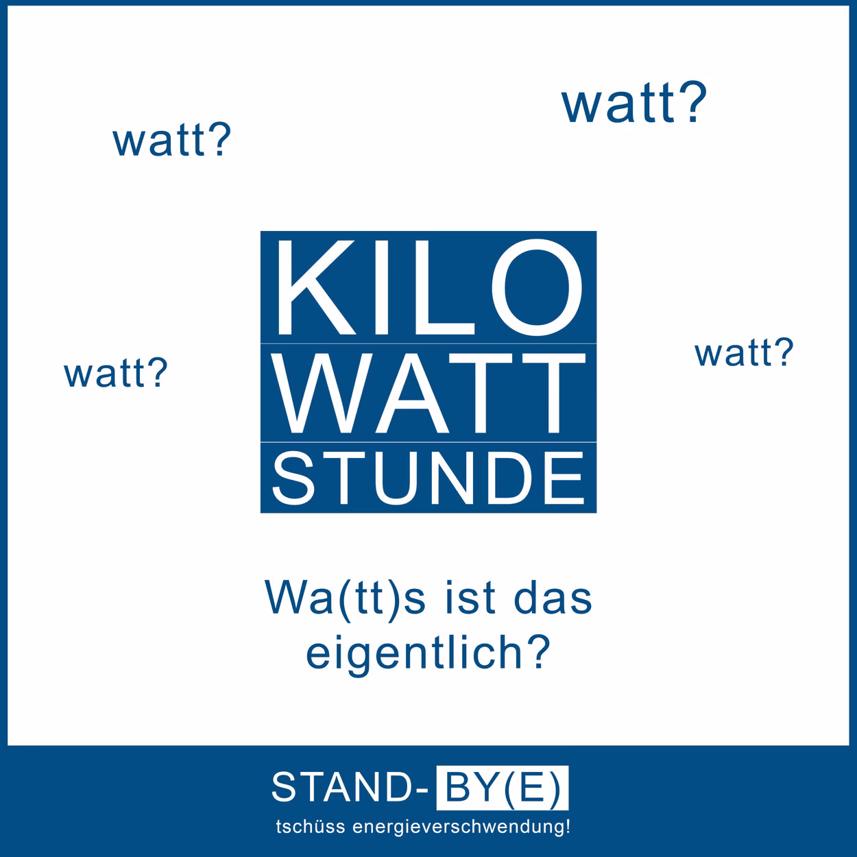 Grafik "Wa(tt) ist das eigentlich? Erklärung zur Kilowattstunde