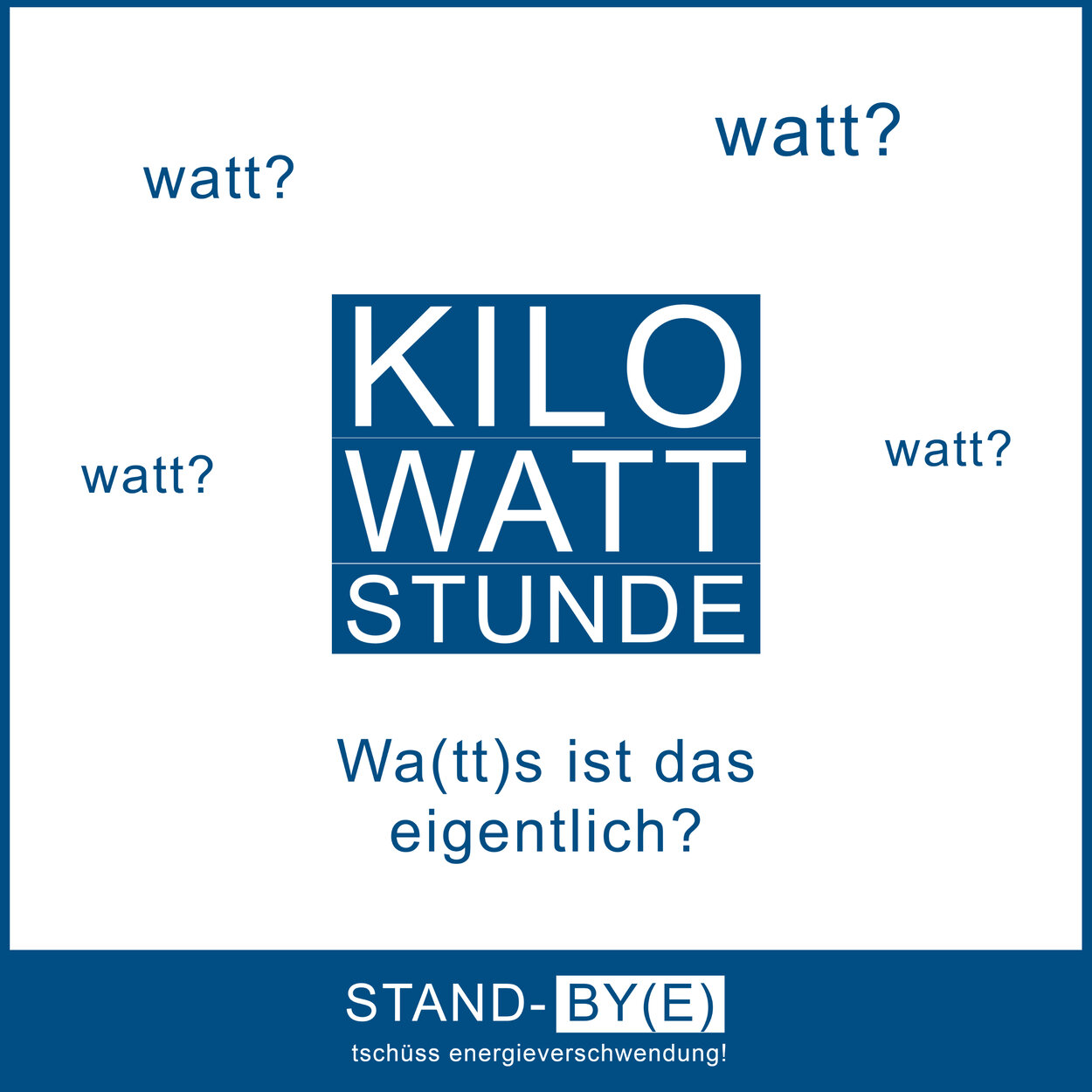 Grafik "Wa(tt) ist das eigentlich? Erklärung zur Kilowattstunde