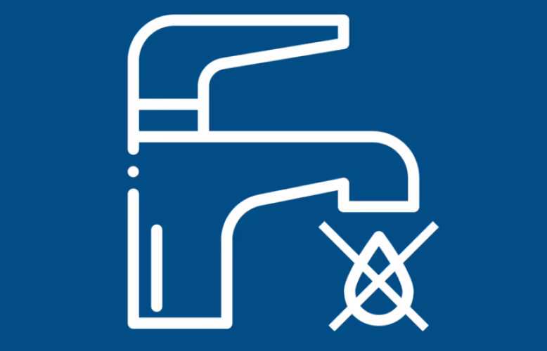 eins l&auml;sst Trinkwassernetz sp&uuml;len