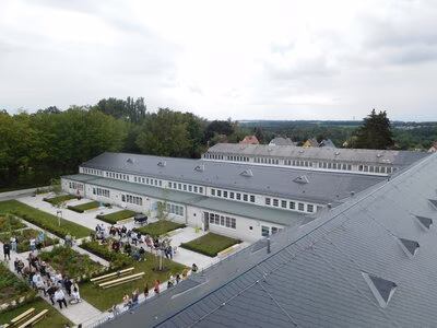 Grundschule Borna - Blick aus dem Turm - 2020