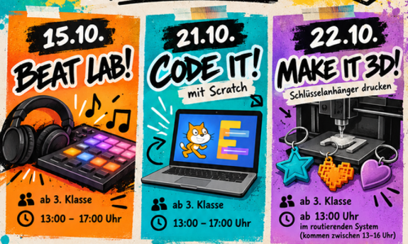 Mikroprojekt | „CREATE IT! – Wir gestalten unseren Jugendclub digital“