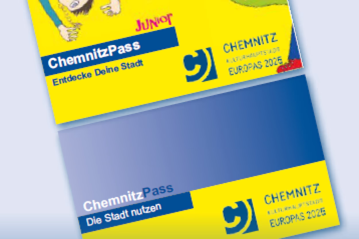 Titelbild des Faltblattes ChemnitzPass