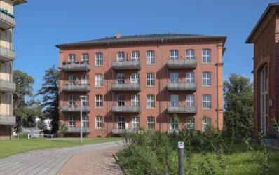 Hofseitige Ansicht Chopinstraße 23 - Juni 2021