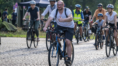 Radelnder der #chemnitzdrehtamradtour2024