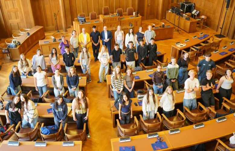 Junge Menschen aus Argentinien zu Gast