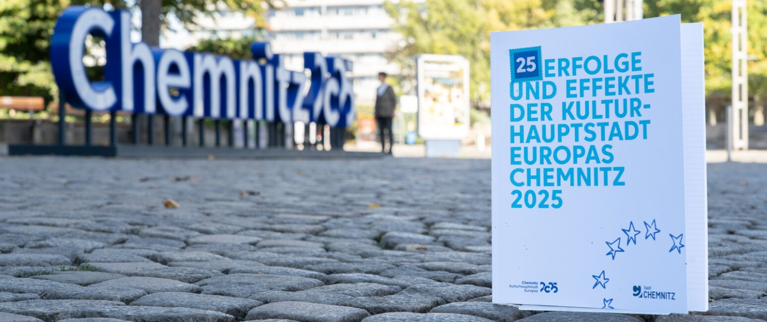 Broschüre "25 Erfolge und Effekte der Kulturhauptstadt Europas Chemnitz 2025"