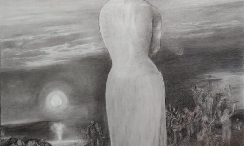 Im Gespräch: Werk im Fokus. Ursula Mattheuer-Neustädt, "Die Nacht vor Golgatha"