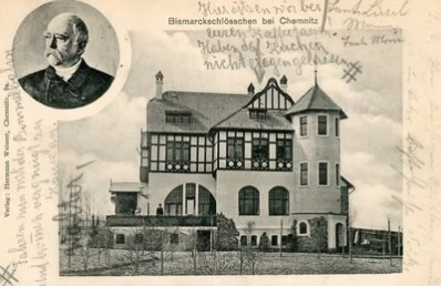 Das „Bismarckschlösschen“ um 1910
