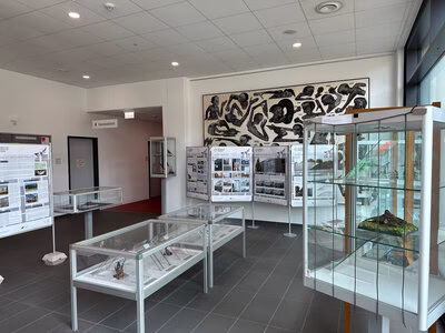 Ausstellung "Der Preis des Glases - Vogelschlag an Glas" im Foyer des Technischen Rathauses