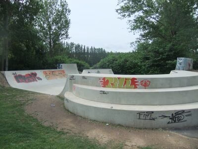 BMX-Bahn / Bolzplatz Straße Usti nad Labem, Skatebahn