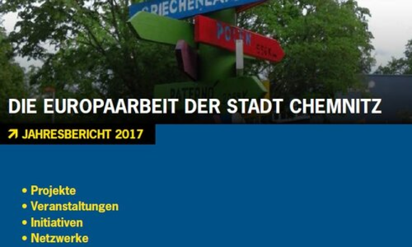 Annual report 2017 on the European work of the City of Chemnitz