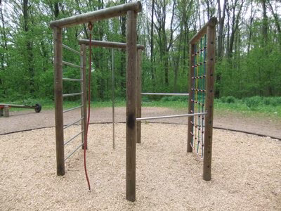 Spielplatz Schneller Markt, Klettersechseck