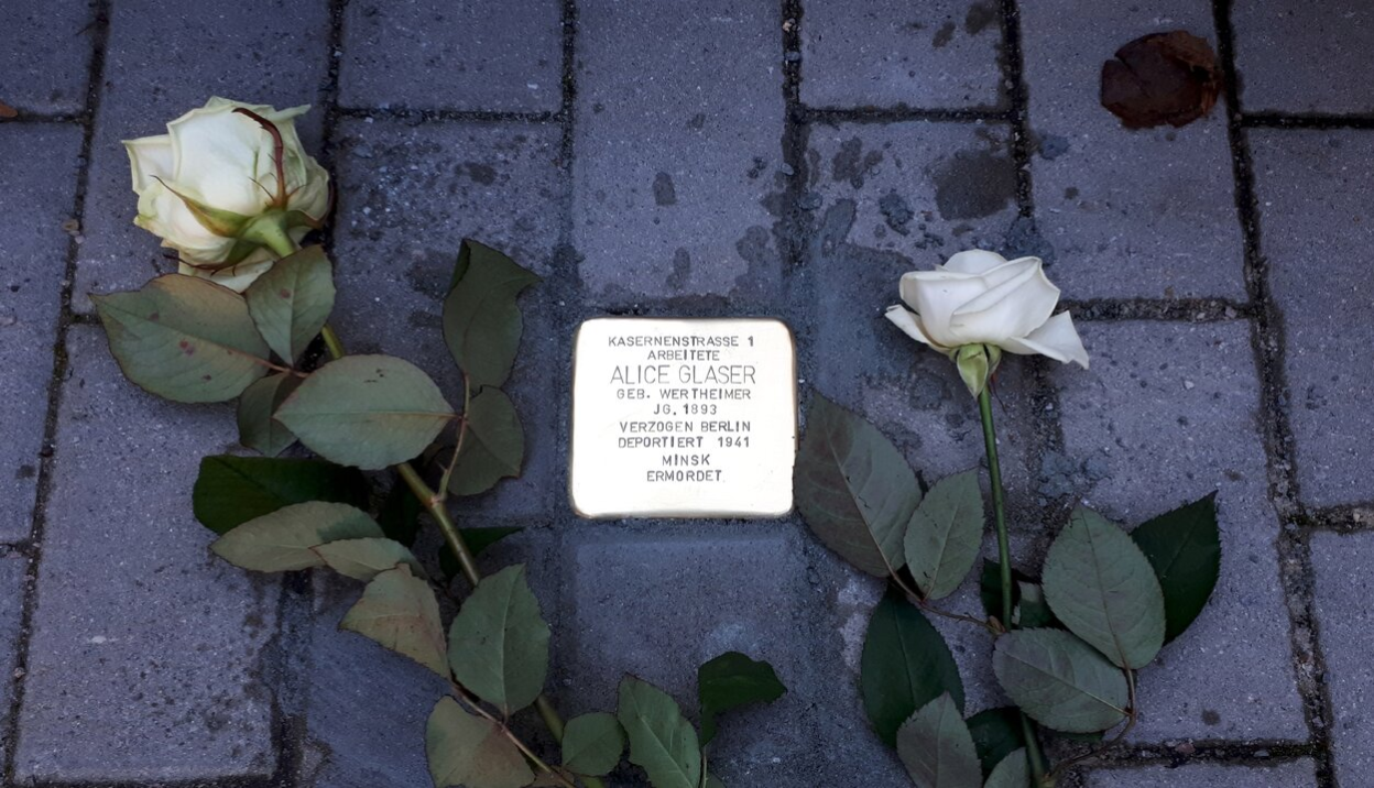 Stolperstein für Alice Glaser
