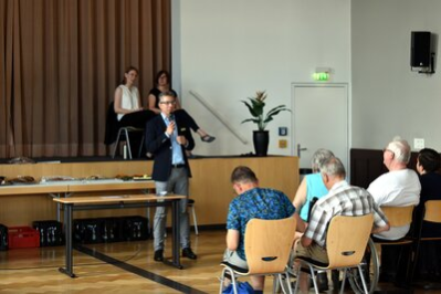 Öffentliche Werkstatt zum Teilhabeplan der Stadt Chemnitz am 20.6.2019: Begrüßung durch Bürgermeister Ralph Burghart