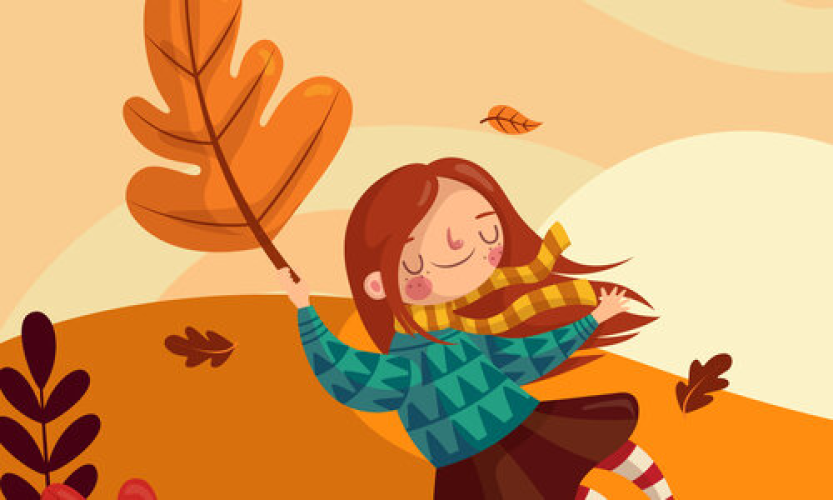 Herbst-Spieltisch für Kinder und Familien
