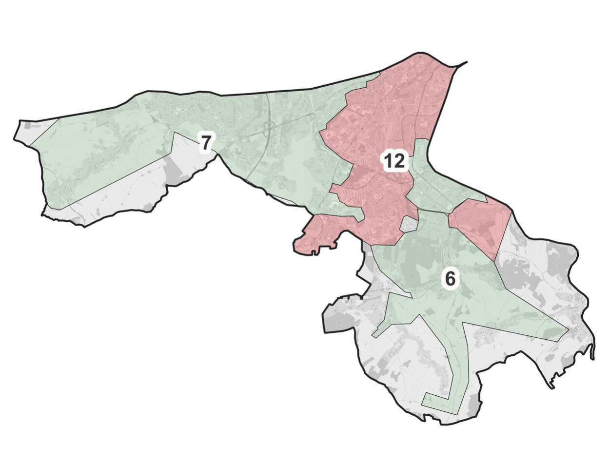 Übersicht Fördergebiet Süd-West