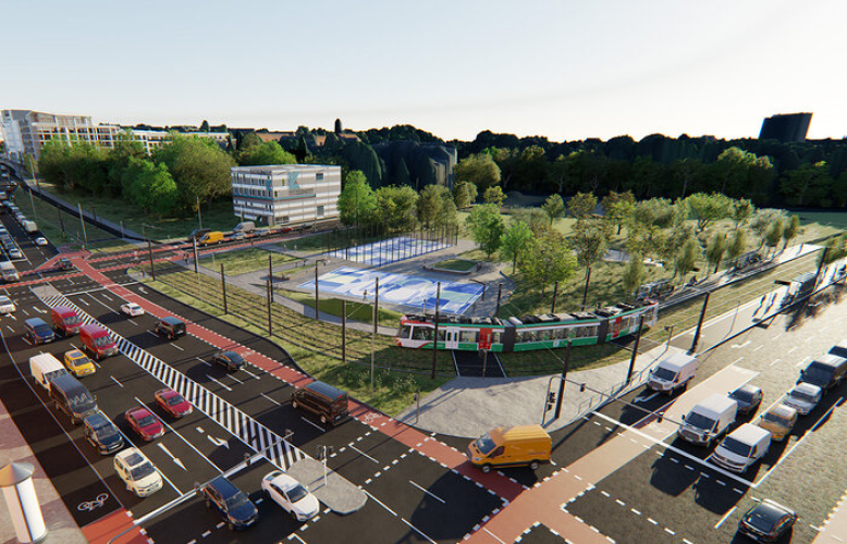 Bahnstrecke nach Limbach-Oberfrohna: Pläne für Umbau der Leipziger Straße werden konkret