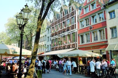 Düsseldorf, Altstadt-Bolkerstraße